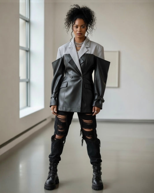Dual Tone Blazer