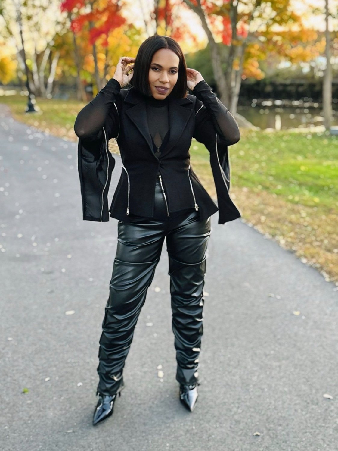 Multi Way Peplum Blazer