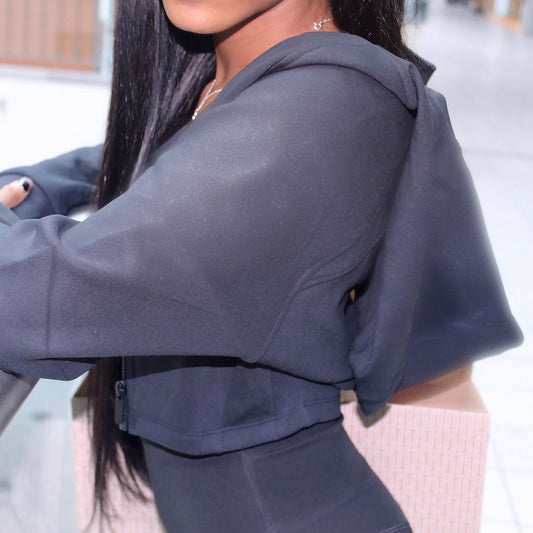 Thermaltech Fleece Jacket Zipper Hoodie – Crop Style | Pre Order 7/15 - 7/25