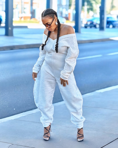 Cozy Sweatshirt Jumpsuit