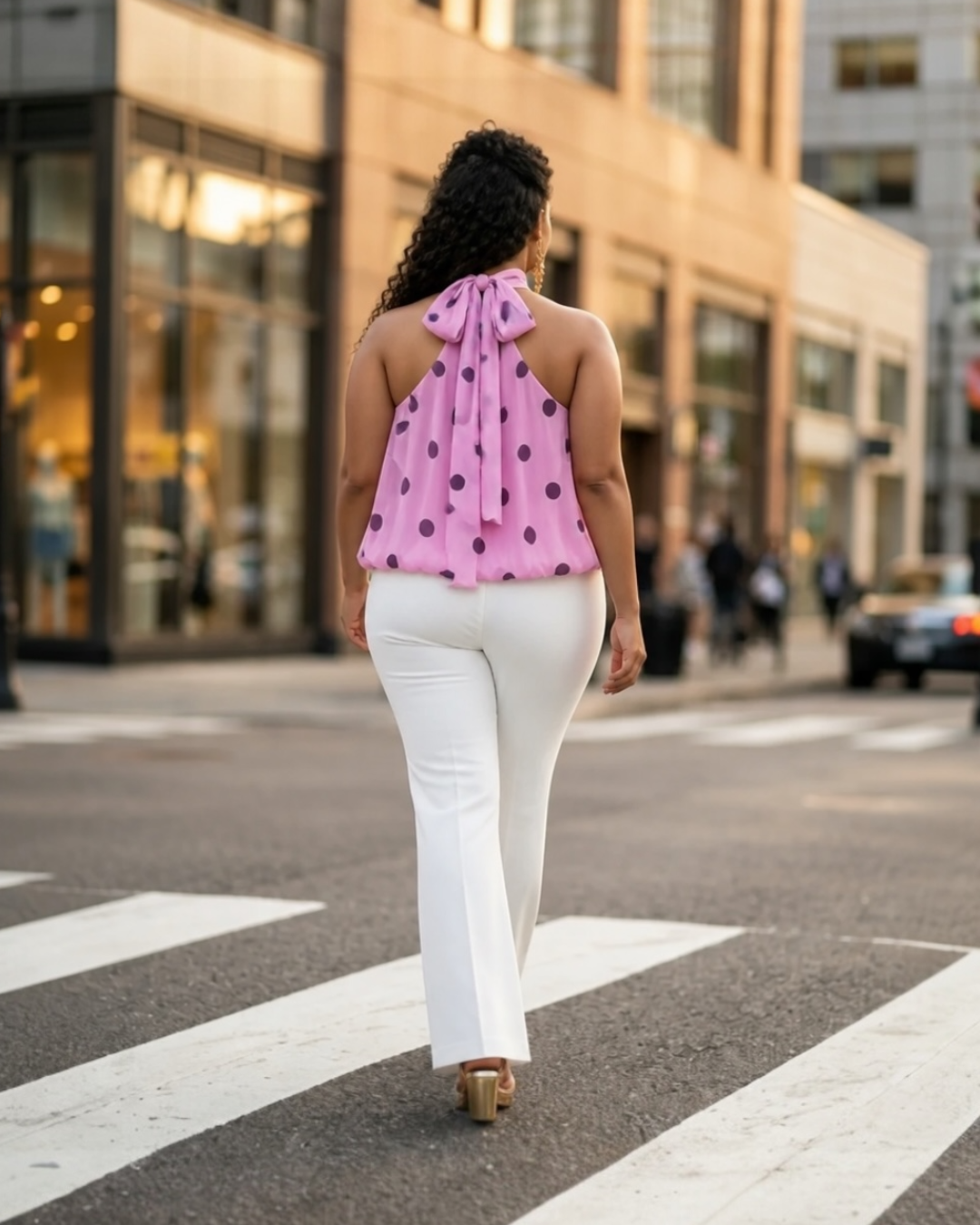 Polka Dot Blossom Top (est ship 6/19)