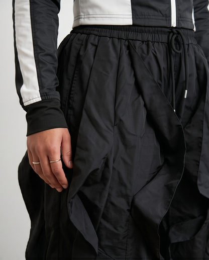 High Volume  Ruffle Pants