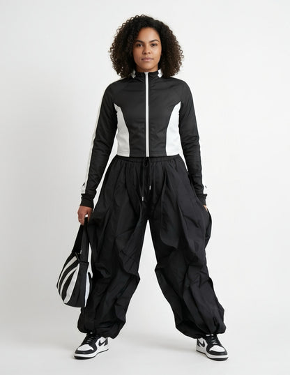 High Volume  Ruffle Pants