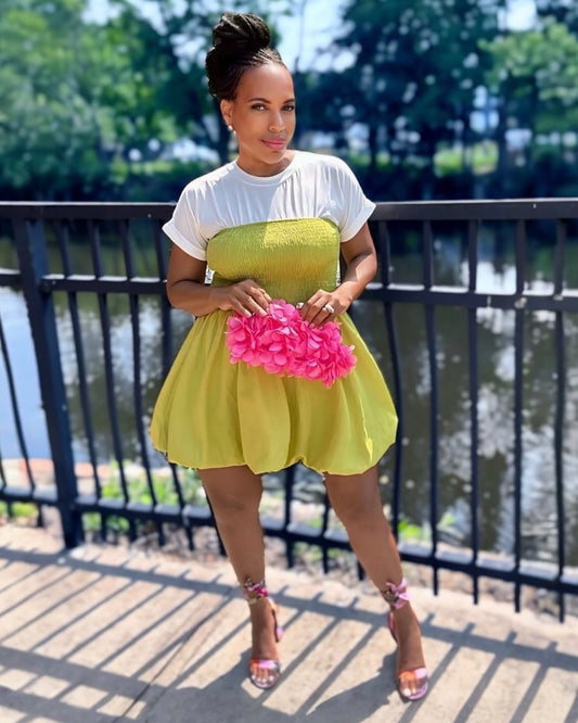 The Smocked Mini Dress