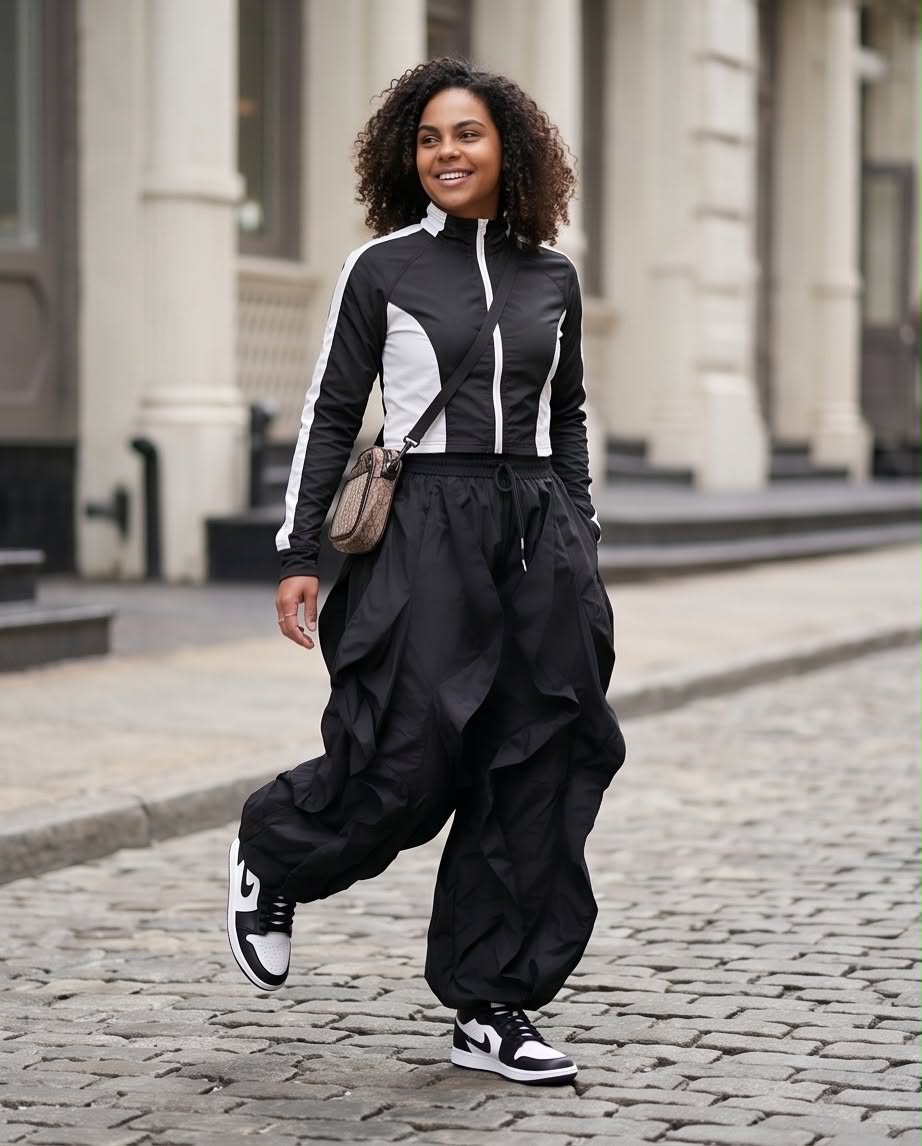 High Volume  Ruffle Pants